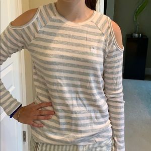 Abercrombie and Fitch long sleeve shoulder less.